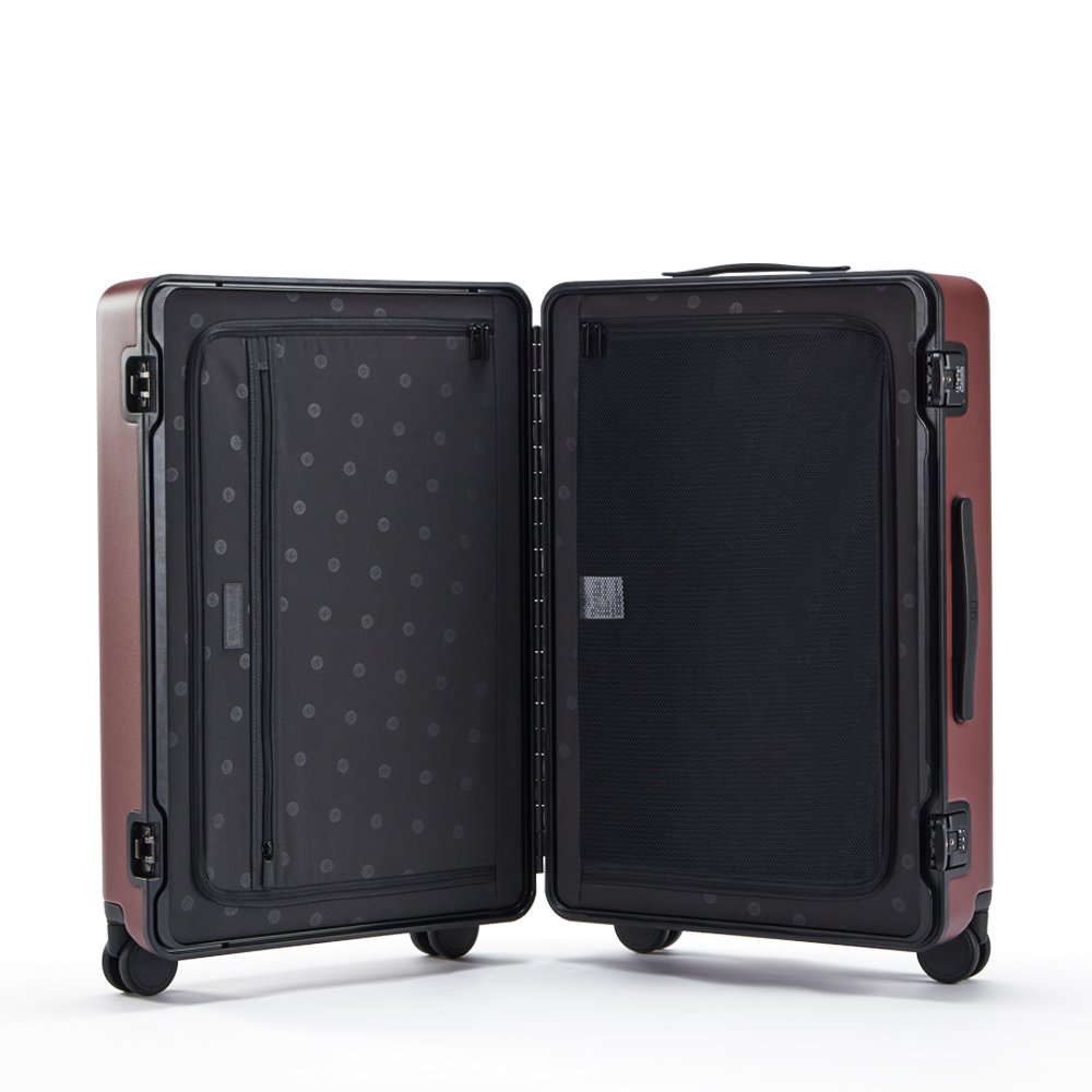 Чемодан Xiaomi NinetyGo Manhattan Frame Luggage-Zipper 20" Red (MFL20red): Фото 5