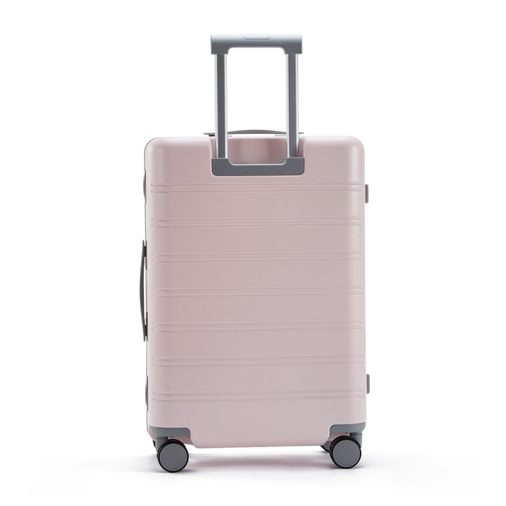Цена Чемодан Xiaomi NinetyGo Manhattan Frame Luggage-Zipper 20" Pink (MFL20pnk)