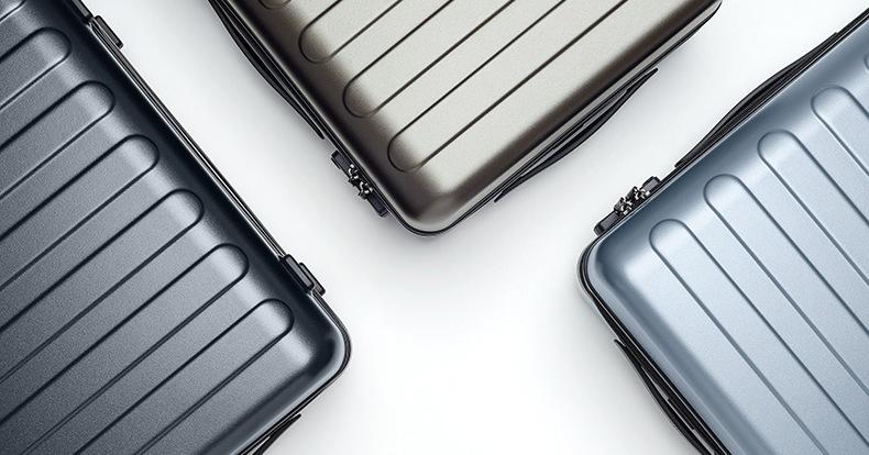 Чемодан Xiaomi 90FUN Business Travel Luggage 28" Lake Light Blue: Фото 3