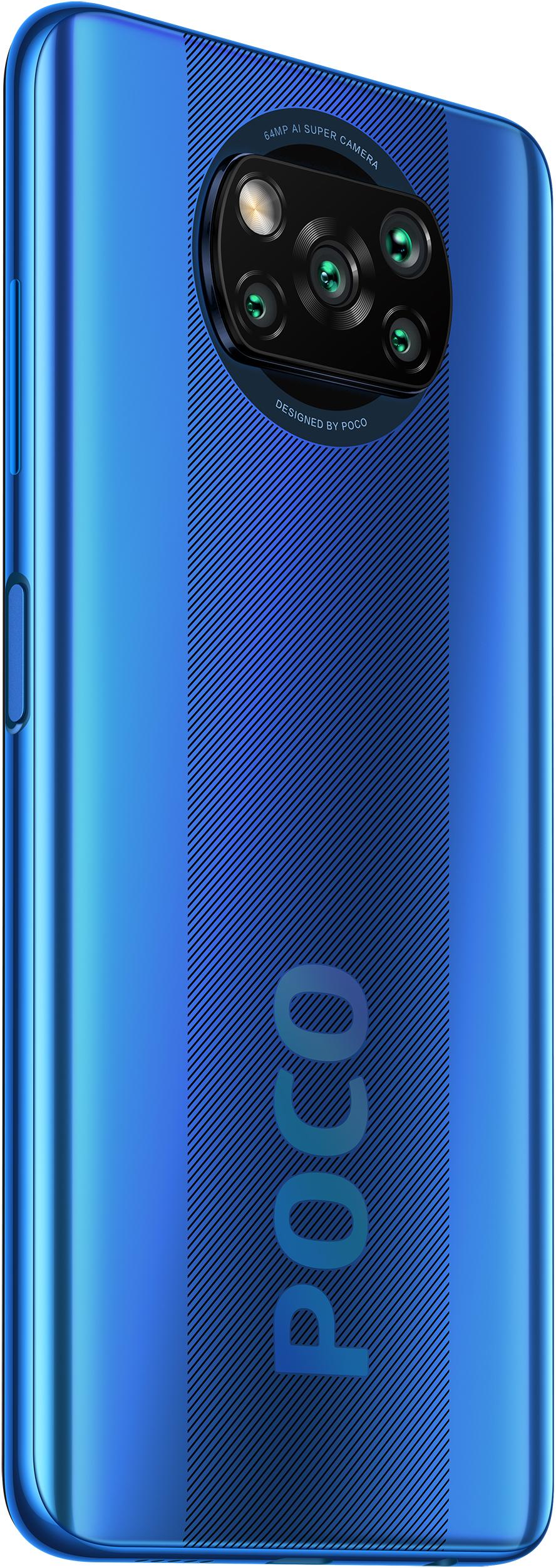 Смартфон Xiaomi Poco X3 6/64Gb Cobalt Blue заказать