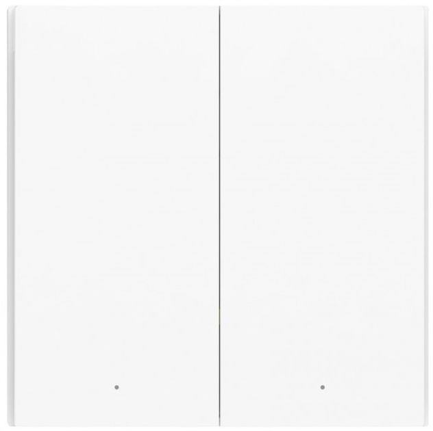 Фото Выключатель Xiaomi Aqara Smart Wall Switch H1 Double Rocker (WS-EUK02)