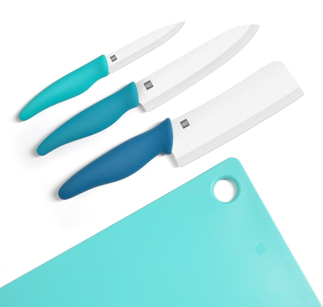 Набор ножей Xiaomi Huo Hou Ceramic Knife Set 4 pcs. (HU0020): Фото 1