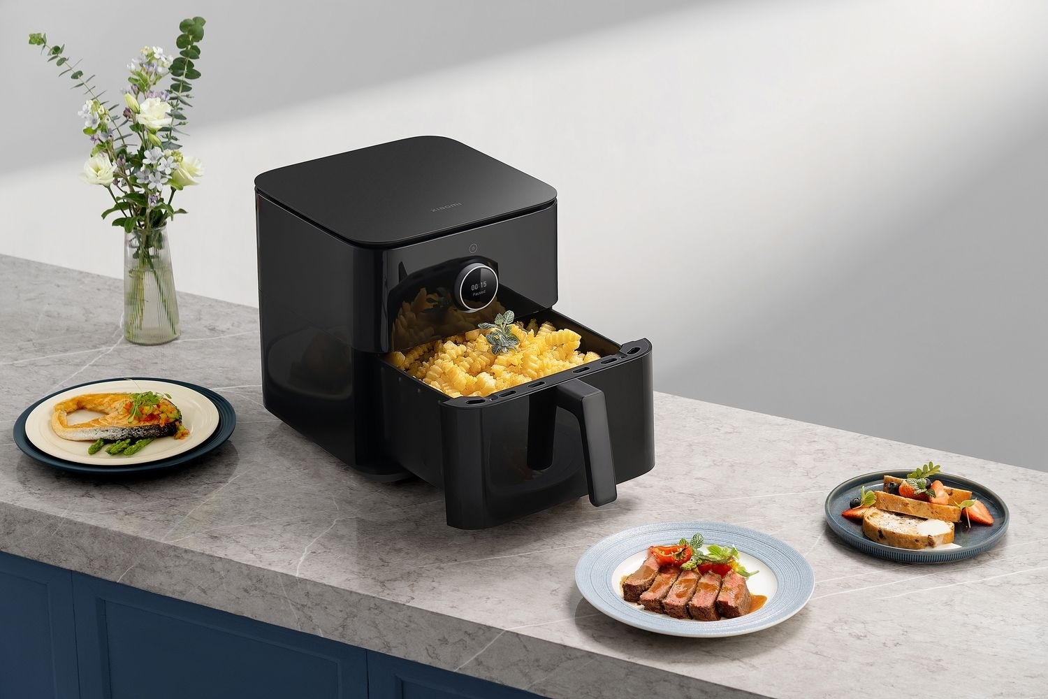 Картинка Аэрогриль Xiaomi Smart Air Fryer Black (MAF10)