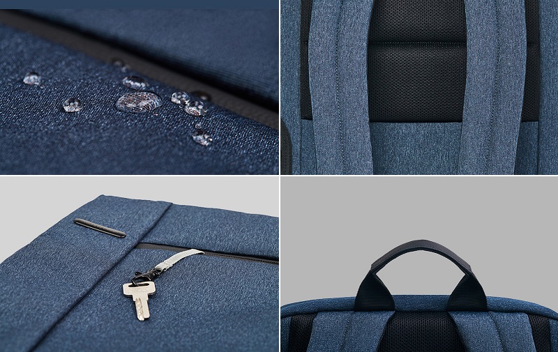 Рюкзак Xiaomi Classic Business Backpack Blue: Фото 6