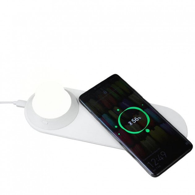 Цена Ночник-светильник с беспроводной зарядкой Xiaomi Yeelight Wireless Charge Nightlight (YLYD08YI)