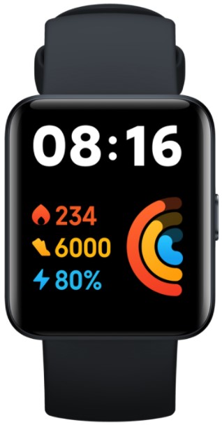 Умные часы Xiaomi Redmi Watch 2 Lite GL Black: Фото 2