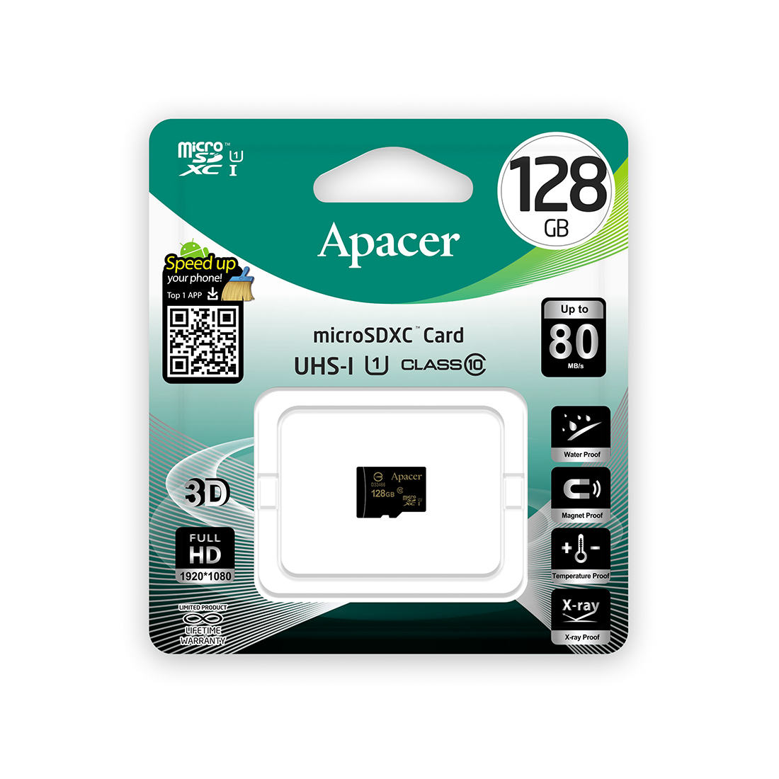 Карта памяти Apacer AP128GMCSX10U1-R 128GB: Фото 2