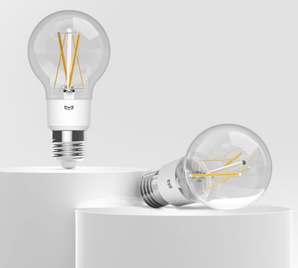 Фотография Умная лампочка Xiaomi Yeelight Smart Filament Bulb (YLDP12YL)