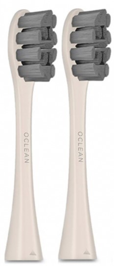 Фотография Сменные зубные щетки Oclean PW02 Beige (2 шт.)