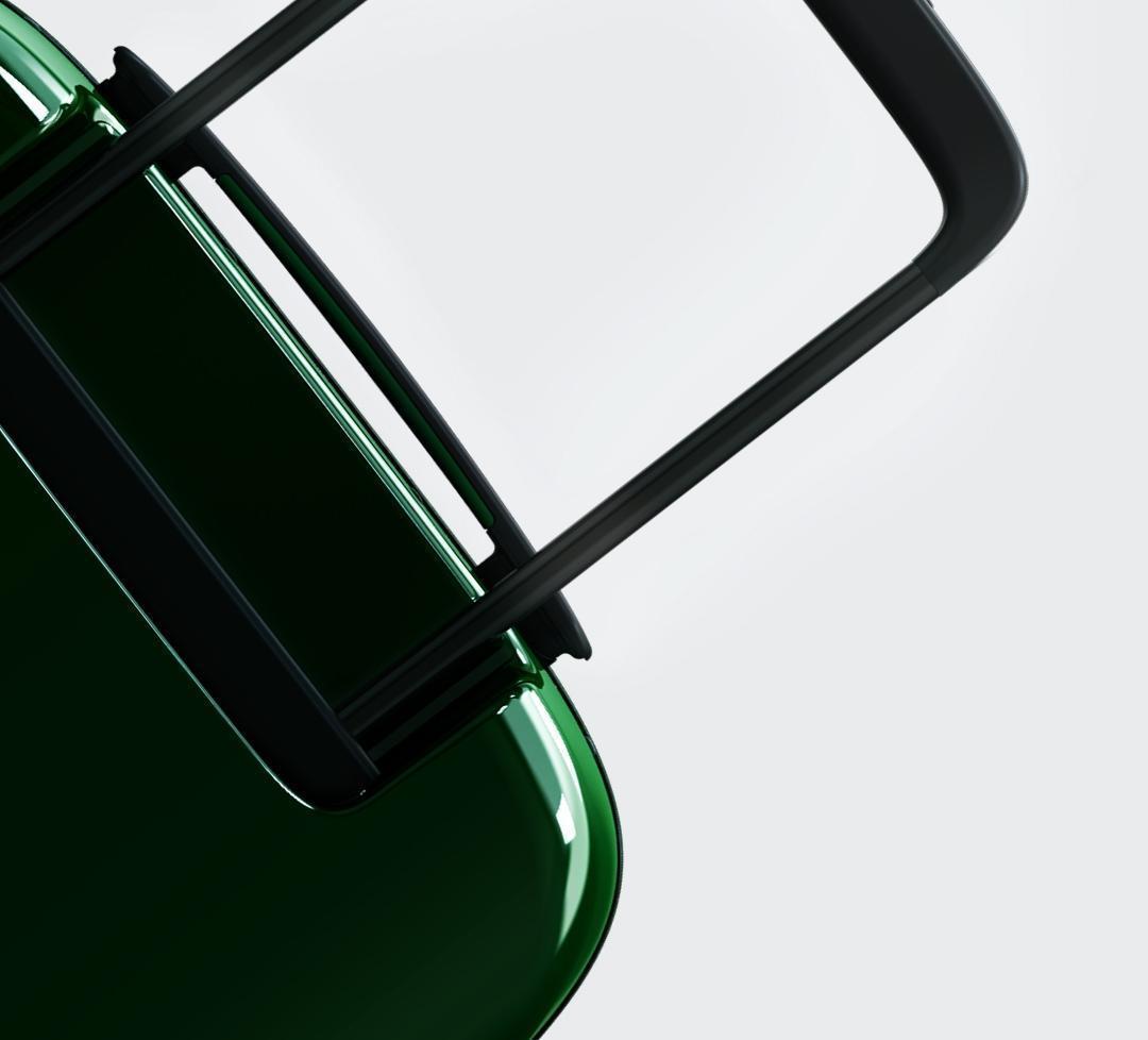 Купить Чемодан Xiaomi 90FUN Aluminum Smart Unlock Suitcase 20'' Black Green