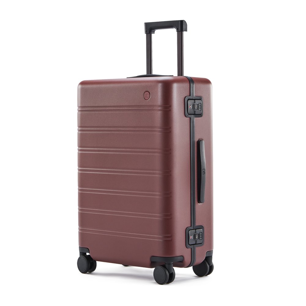 Чемодан Xiaomi NinetyGo Manhattan Frame Luggage-Zipper 20" Red (MFL20red): Фото 2