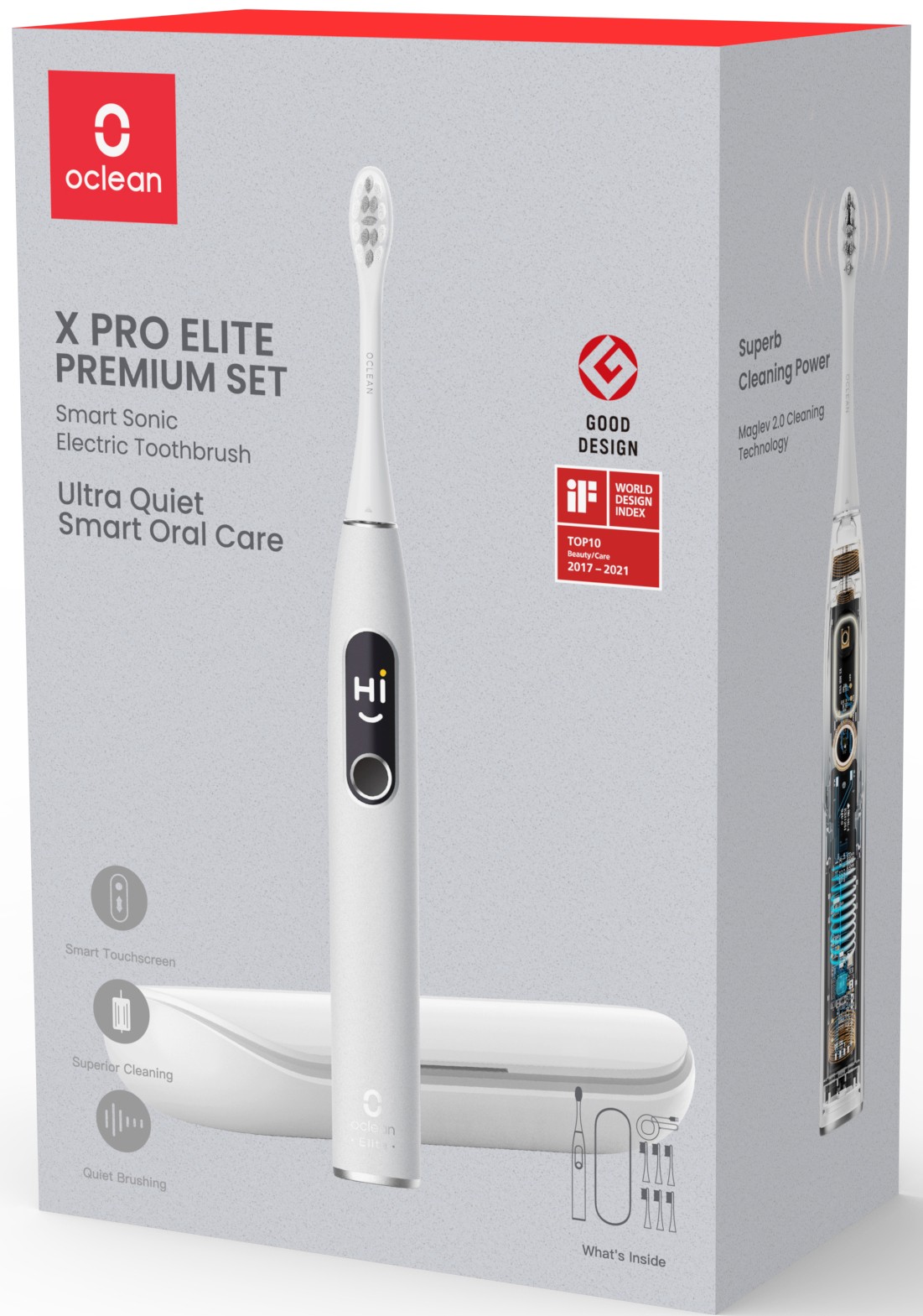 Картинка Зубная щетка Xiaomi Oclean X Pro Elite Premium Set