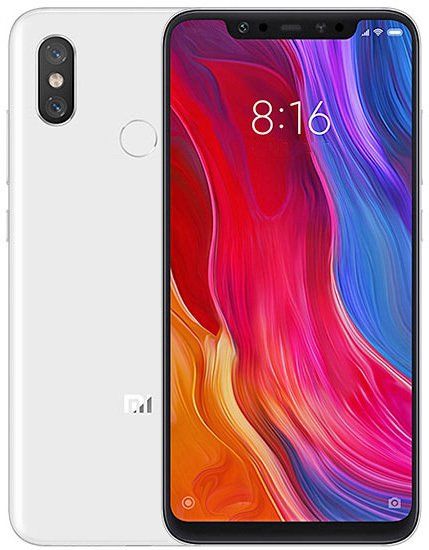 Фото Смартфон Xiaomi Mi 8 128Gb White