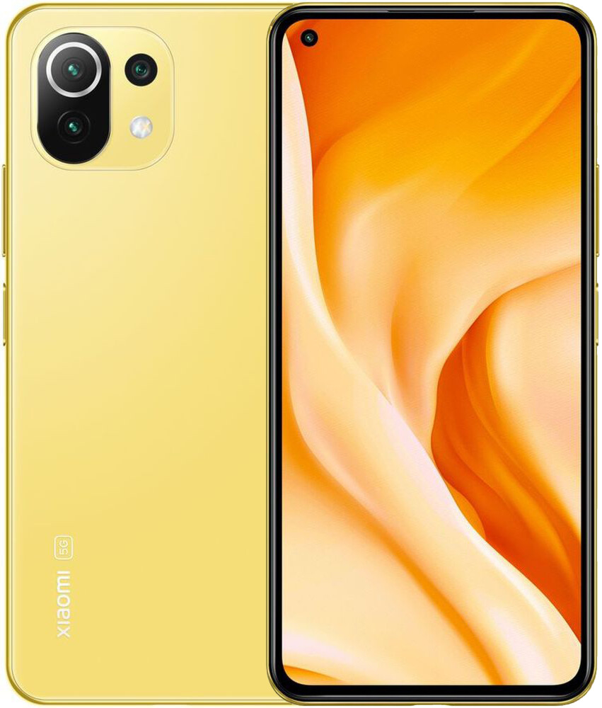 Фото Смартфон Xiaomi Mi 11 Lite 8/128Gb Yellow (5G)