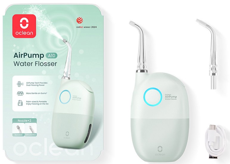 Фото Ирригатор Xiaomi Oclean Oral Irrigator А10 Green