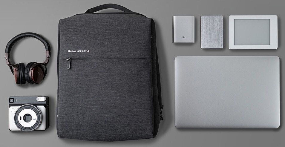 Рюкзак Xiaomi Mi Minimalist Urban Backpack 2 Dark: Фото 5
