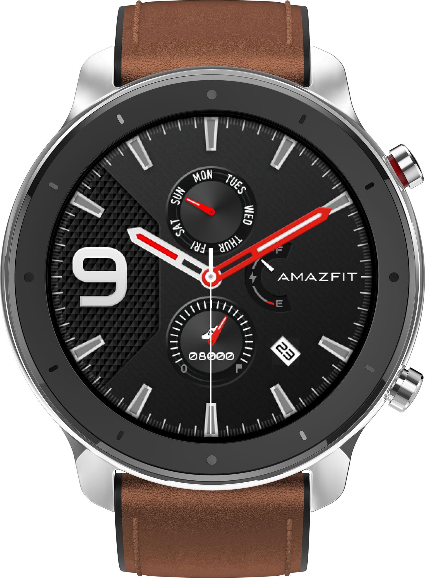 Умные часы Xiaomi Amazfit GTR 47mm Stainless Steel: Фото 2