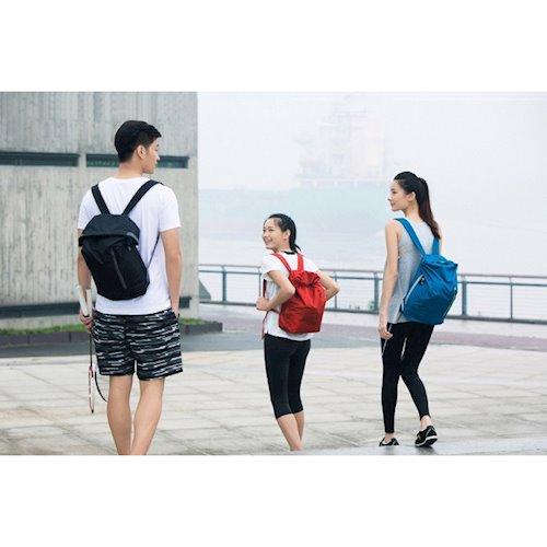 Рюкзак Xiaomi Colorful Sport Foldable Backpack Black: Фото 4