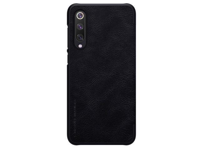 Чехол Nillkin Qin leather case для Xiaomi Mi 9 SE (черный, кожаный): Фото 3
