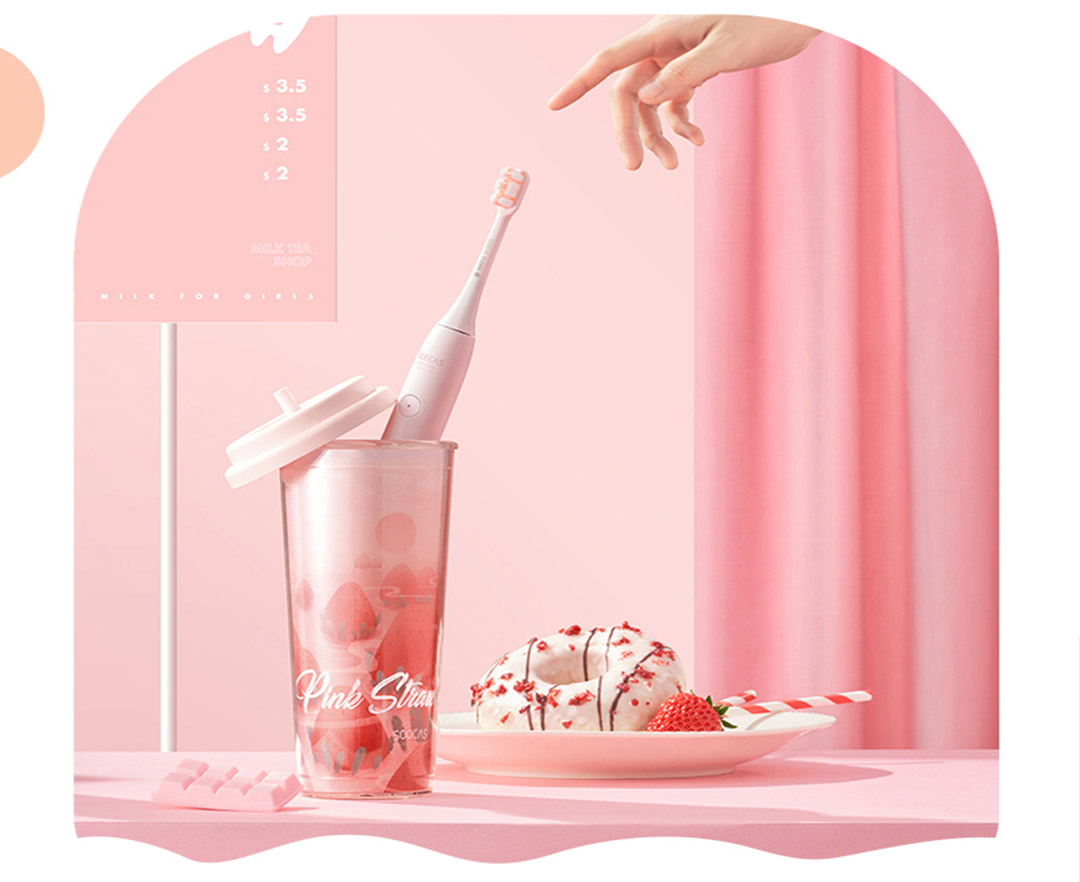 Фотография Зубная щетка Xiaomi Soocas V2 Pink