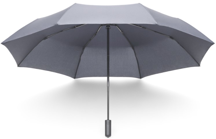 Зонт Xiaomi 90GO Oversized Portable Umbrella Automatic Version Grey : Фото 1