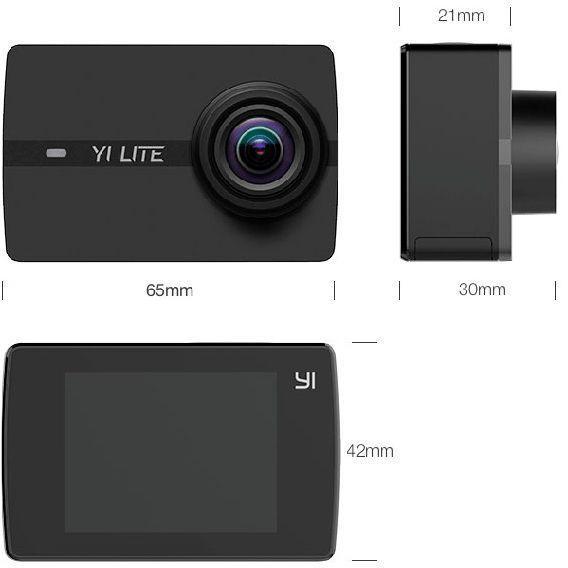 Экшн-камера Xiaomi YI Lite Action Camera Black with Waterproof Case заказать
