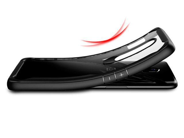 Чехол Yotrix Shield для Xiaomi Pocophone F1 (красный. гелевый): Фото 3