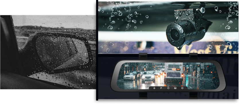 Видеорегистратор Xiaomi 70mai Mirror Rearview Dash Cam Wide + 70mai HD Camera Kit заказать