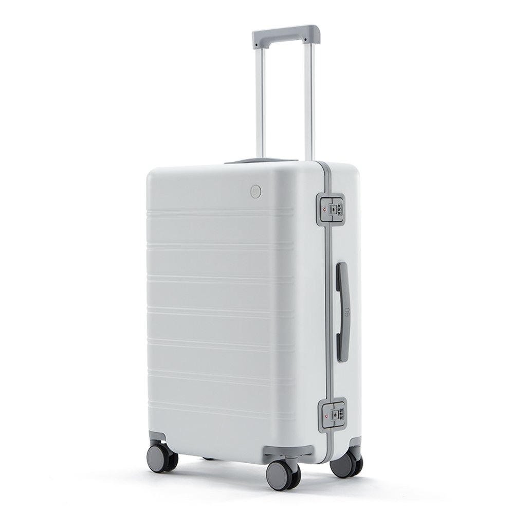 Чемодан Xiaomi NinetyGo Manhattan Frame Luggage-Zipper 24" White (MFL24wht): Фото 2