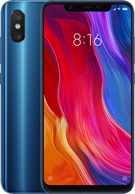 Смартфон Xiaomi Mi 8 128Gb Blue