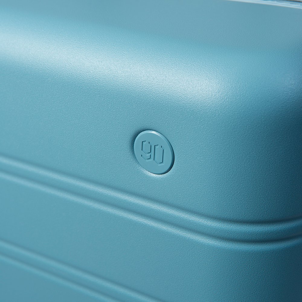 Чемодан Xiaomi NinetyGo Manhattan Frame Luggage-Zipper 20" Blue (MFL20blue): Фото 5