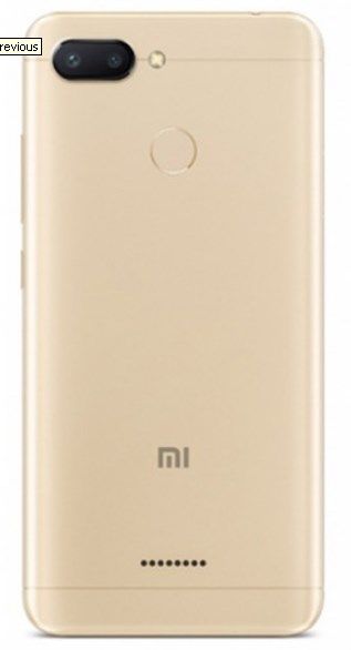 Картинка Смартфон Xiaomi Redmi 6 32Gb Gold