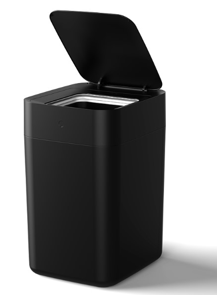 Картинка Умное мусорное ведро Xiaomi Townew Smart Trash Can T1S Black