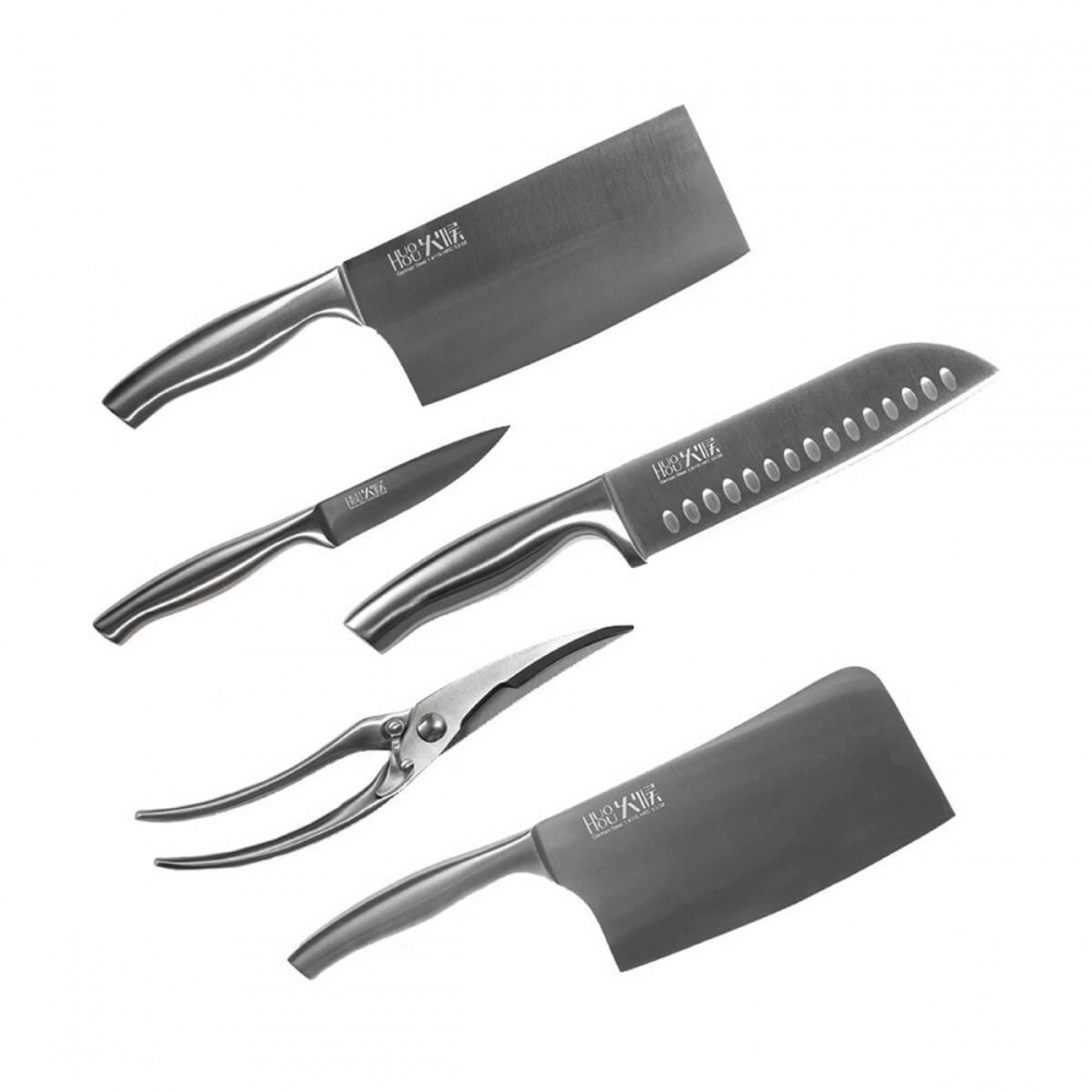 Фото Набор ножей Xiaomi Huo Hou Nano Knife Set 5 pcs. (HU0014)