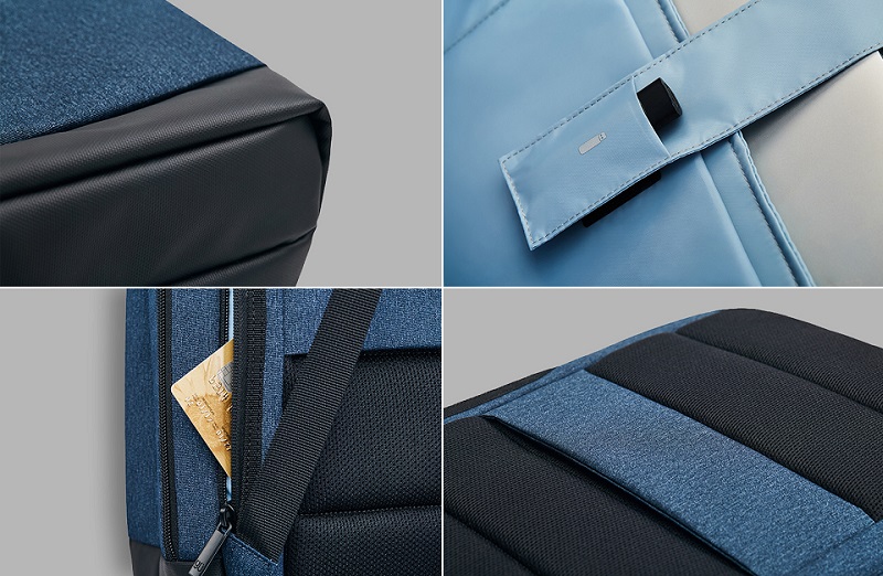 Рюкзак Xiaomi Classic Business Backpack Blue: Фото 7