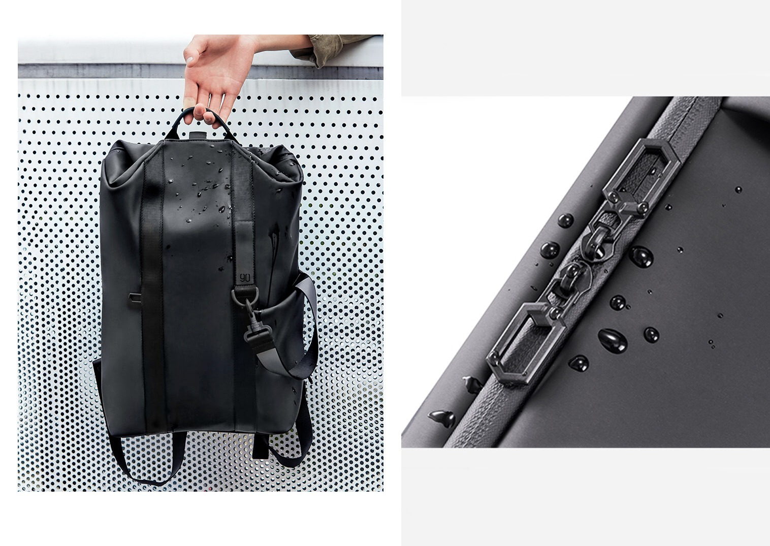Рюкзак Xiaomi Urban Eusing Backpack Black: Фото 6