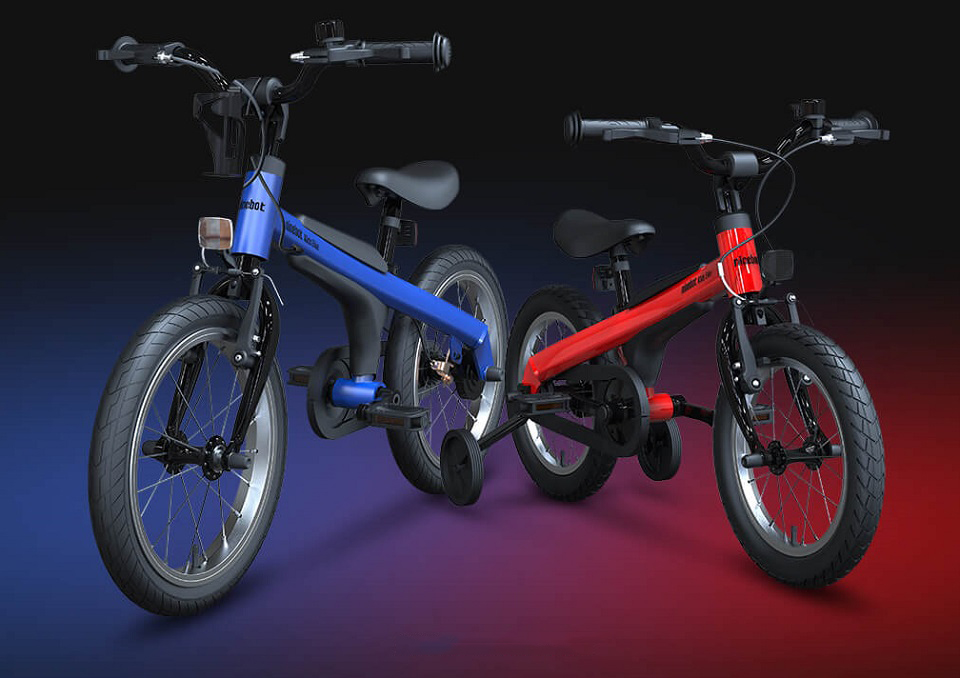 Велосипед детский Xiaomi Ninebot Kid Bike 14" Red-Black: Фото 7
