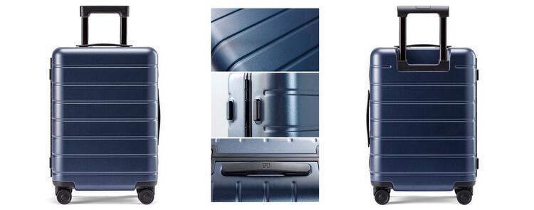 Чемодан Xiaomi 90FUN Lightweight Frame Luggage 20" Blue: Фото 4