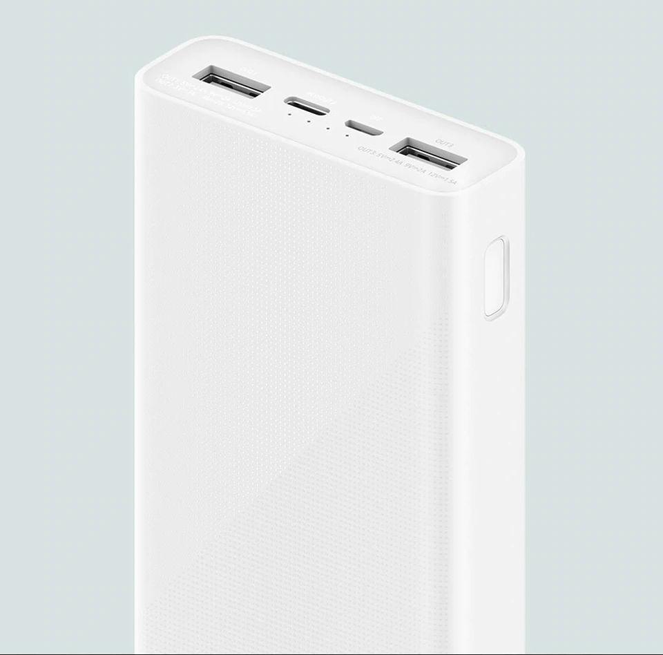 Power bank Xiaomi 3 20000 mAh White: Фото 5