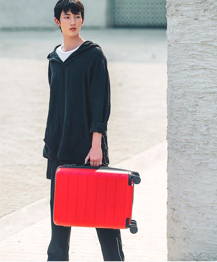Чемодан Xiaomi 90FUN Business Travel Luggage 20" Coral Red: Фото 5