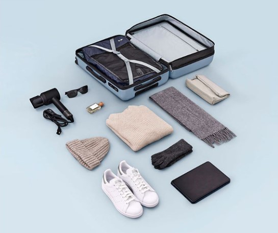 Чемодан Xiaomi NinetyGo Rhine PRO Luggage 24'' Blue: Фото 2