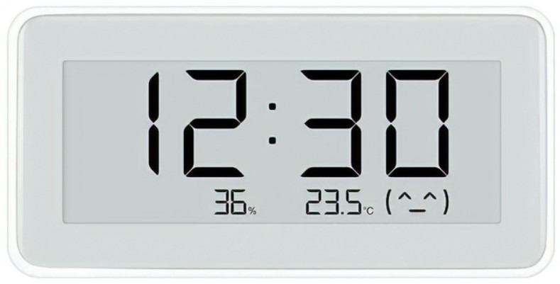 Часы-термогигрометр Xiaomi Temperature and Humidity Monitor Clock (LYWSD02MMC): Фото 1