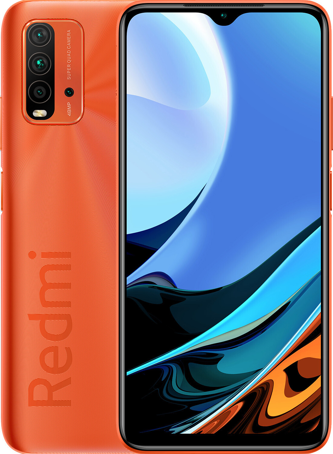 Смартфон Xiaomi Redmi 9T 4/64Gb Sunrise Orange