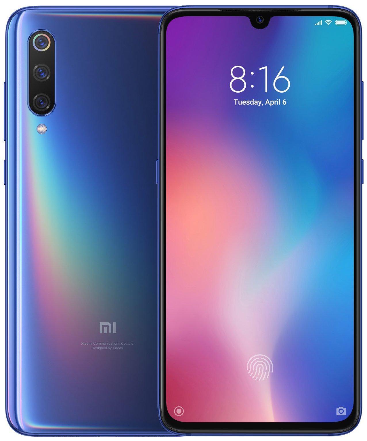 Смартфон Xiaomi Mi 9 6/128Gb Ocean Blue