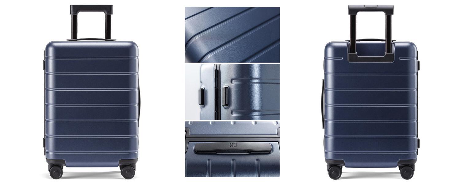 Чемодан Xiaomi 90FUN Lightweight Frame Luggage 24" Blue Казахстан
