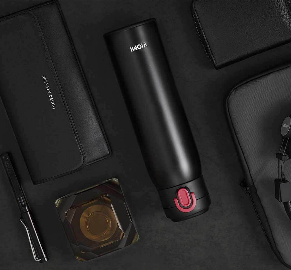 Термос Xiaomi Viomi Stainless Vacuum Cup Black: Фото 5
