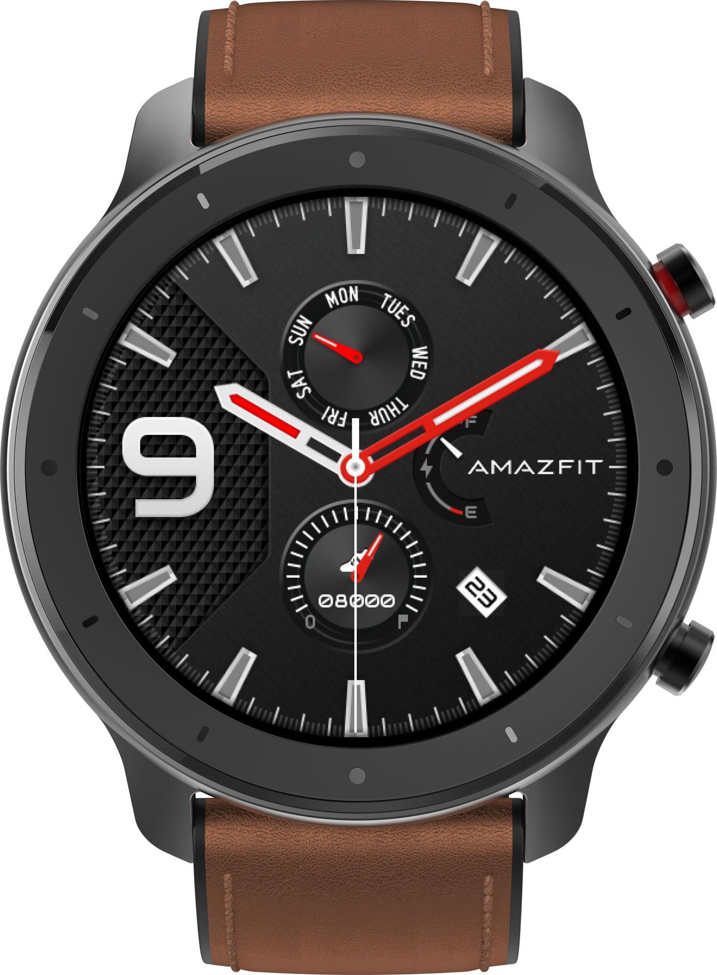 Умные часы Xiaomi Amazfit GTR 47mm Aluminum Alloy: Фото 2