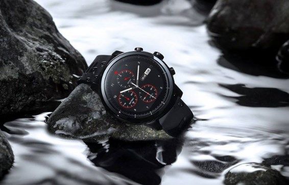 Картинка Умные часы Xiaomi Amazfit Stratos Sport Smartwatch Black