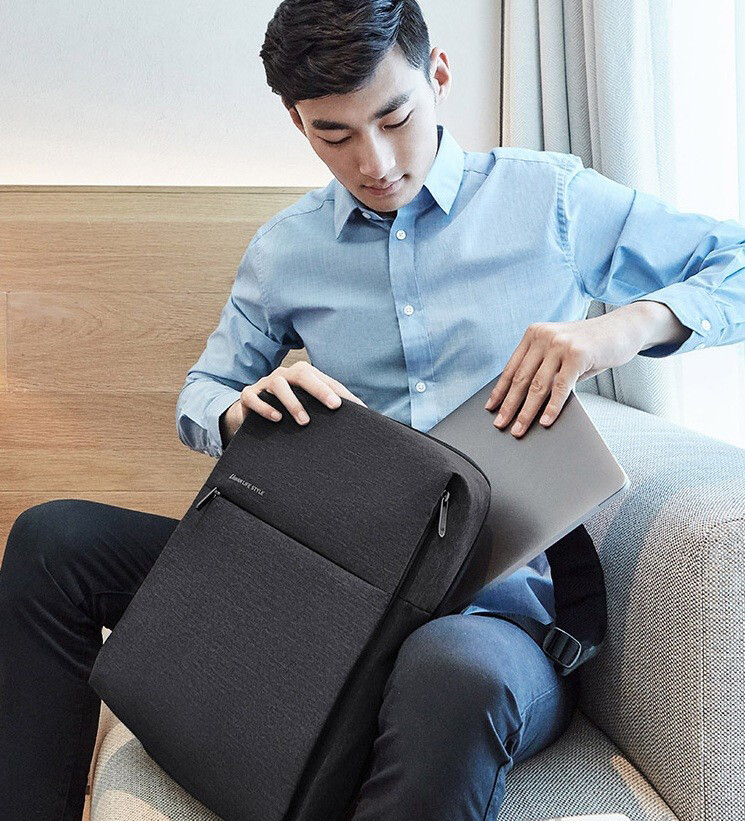 Рюкзак Xiaomi Mi Minimalist Urban Backpack 2 Dark: Фото 8