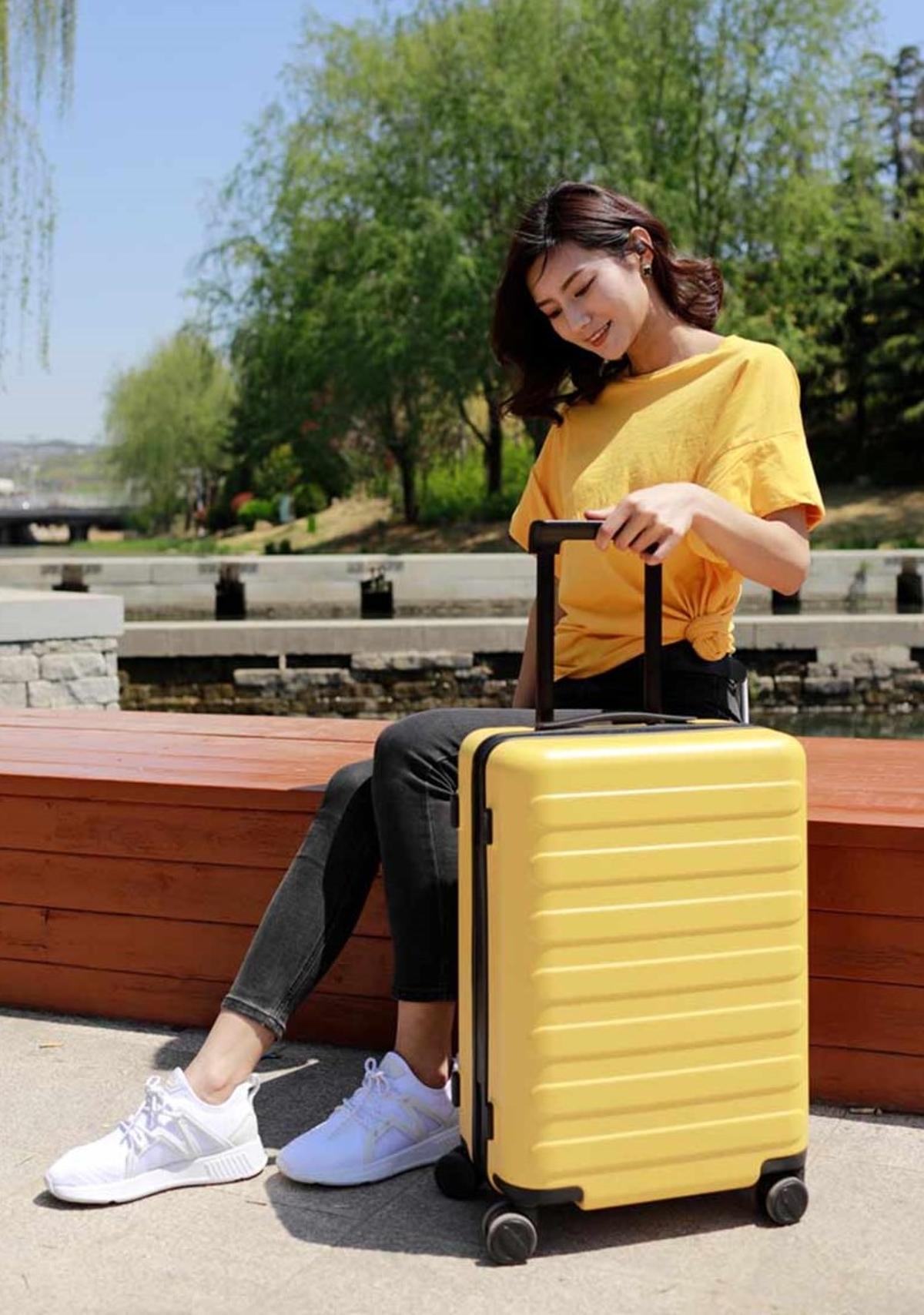 Чемодан Xiaomi 90FUN Business Travel Luggage 20" Primula Yellow: Фото 5